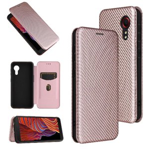 Funda Flip Para Foxdock Samsung Galaxy Xcover 5 - Funda Magnética De Negocios, Funda Protectora Delgada