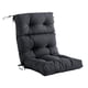 thumbnail image 1 of Cojín Para Respaldo De Asiento De Exterior, Cojín Para Asiento De Exterior, Para Sala De Estar, Balcón, Color Negro, 1 of 5