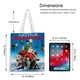 thumbnail image 5 of Arthur Christmas Bolso de tela con estampado de lienzo para mujer, bolsa de compras reutilizable y estética, con cremallera interior, regalo para mujer, 35 × 40 cm., 5 of 6