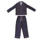 thumbnail image 1 of Pijama Mujer Button Barbie Negro Lineas Rosa Talla L, 1 of 3