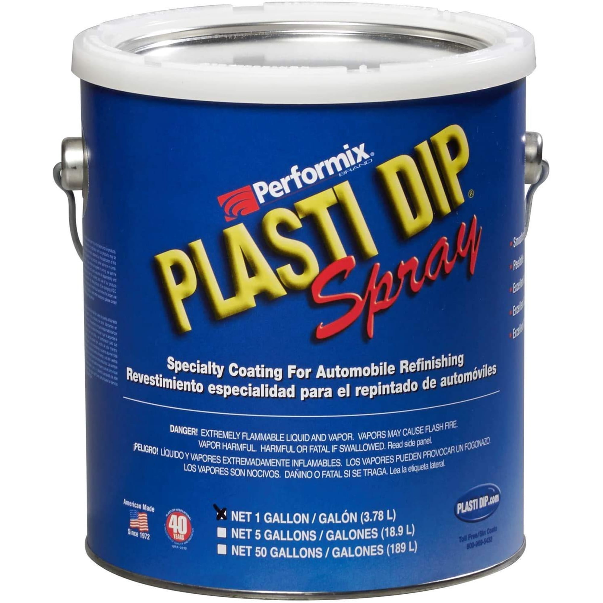 Plasti Dip Black, Con Revestimiento De Goma, Pulverizable, Paquete De 4 Unidades, 3,78 Litros