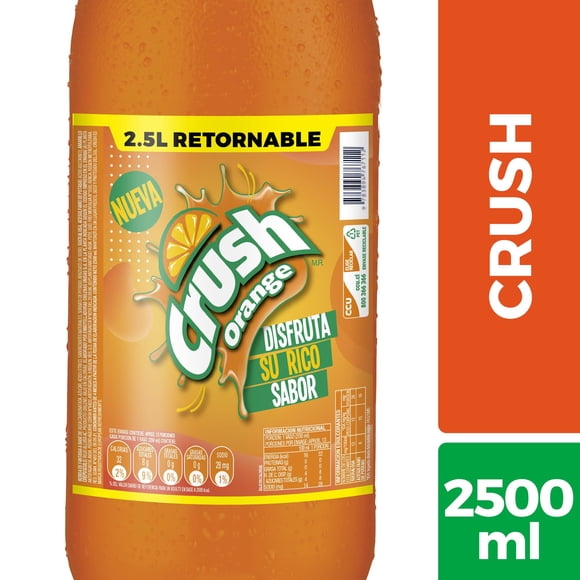 Bebida Naranja Original Botella Retornable, 2,5 L