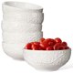 thumbnail image 1 of Cuencos de cereal Artena 737 ml 6 piezas con relieve blanco, 1 of 7