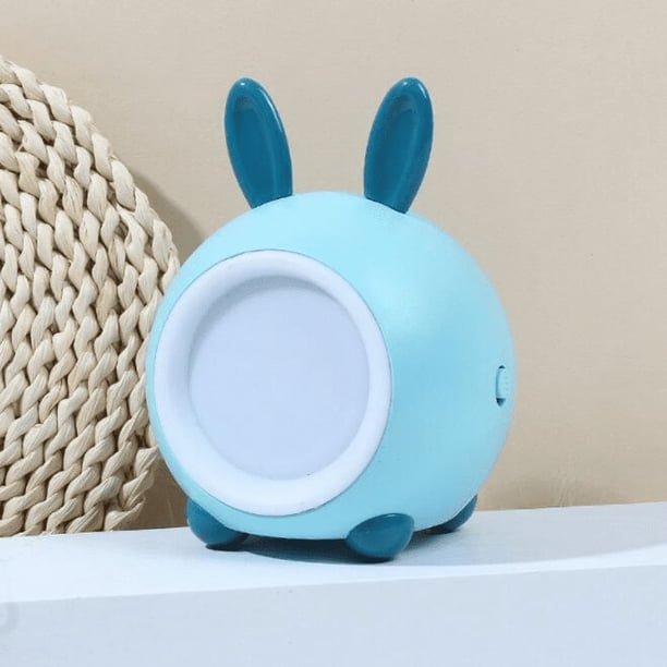 1pc Nursery Night Light, The LED Bedside Lamp For Breastfeeding And Sleep Aid, USB Rechargeable,Three Colors Adjustable, For Babies And Kids Bedrooms