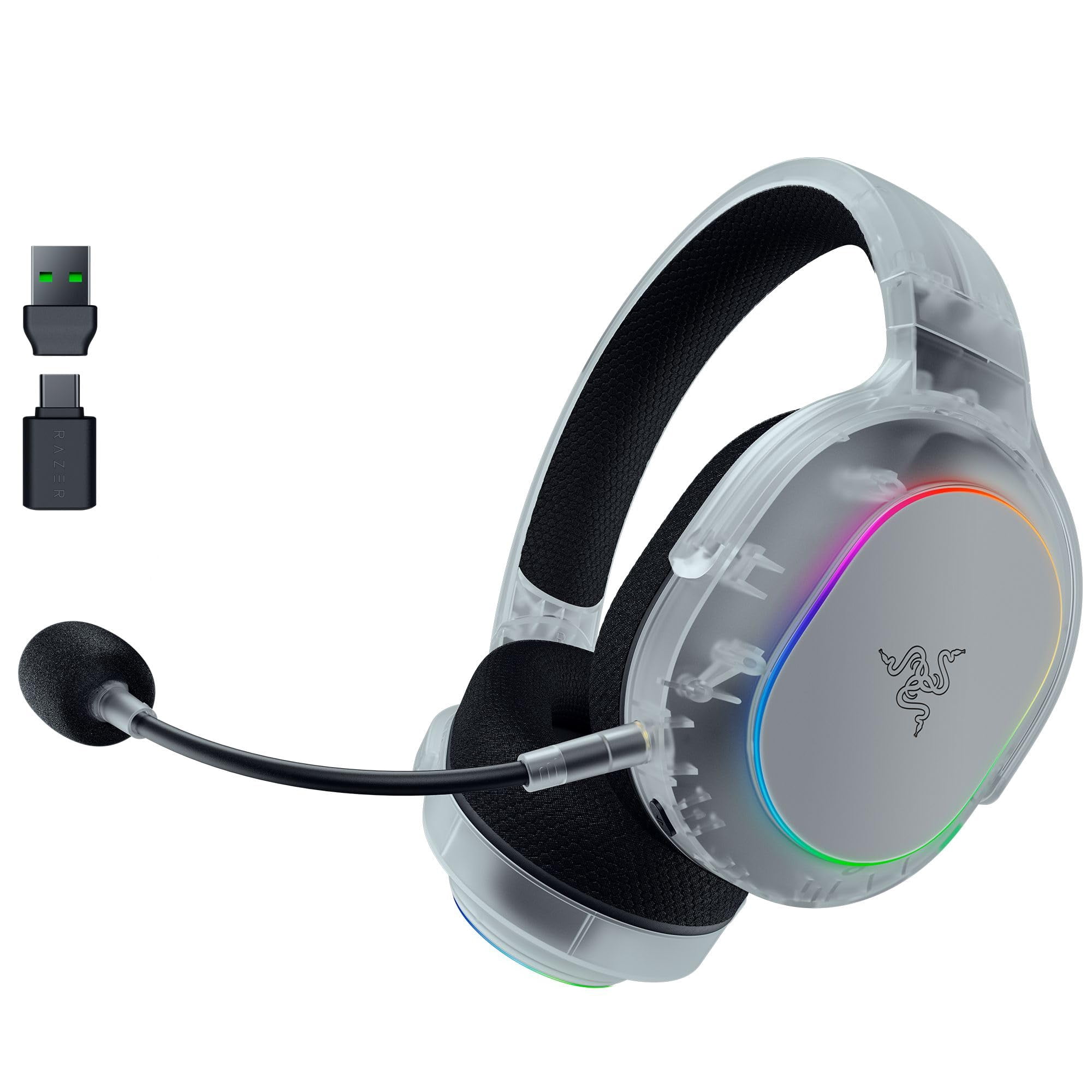 Auriculares Gamer Inalámbricos Razer Barracuda X Chroma Rgb 40mm