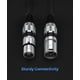 thumbnail image 5 of Cable De Micrófono Xlr A De 61 M 1 Paquete Negro, 5 of 8