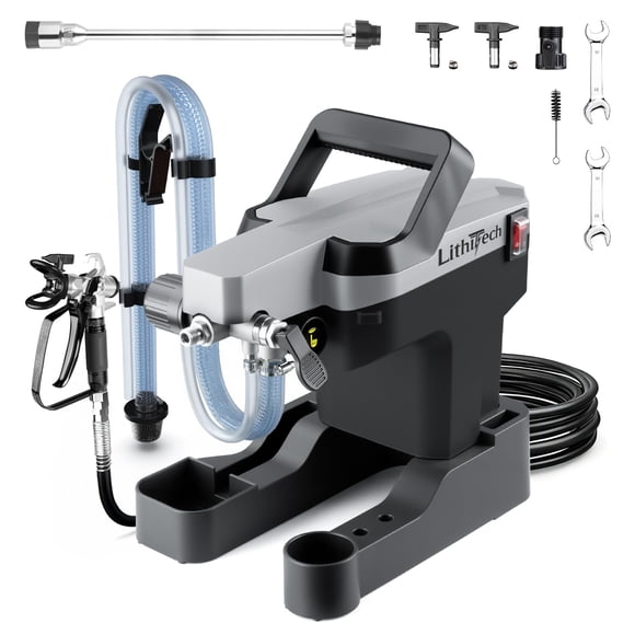 Pistola pulverizadora de pintura LITHITECH 3000 PSI de alta eficiencia