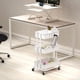 thumbnail image 4 of Carro Rodante Utilitario Simple Houseware de 3 Niveles en Metal Blanco 79x43x32 cm, 4 of 6