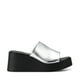 thumbnail image 1 of Sandalia Casual Plataforma Plateada Mujer Weide QIU330, 1 of 9