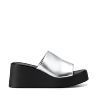 Sandalia Casual Plataforma Plateada Mujer Weide Qiu330