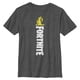 thumbnail image 1 of Camiseta Fortnite para niños con estampado de brezo en color carbón, 1 of 1