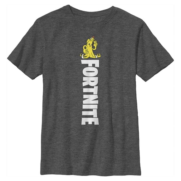 Camiseta Fortnite para niños con estampado de brezo en color carbón