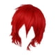 thumbnail image 3 of Peluca Corta de Cosplay, Anime Resistente Al Calor Unisex Moda Básica en Capas Spiky Peluca para Disfraz de Halloween Hombres Cosplayer Mascu , Rojo, 3 of 5