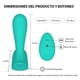 thumbnail image 4 of Vibrador Doble Anal A Prueba De Agua, 4 of 5
