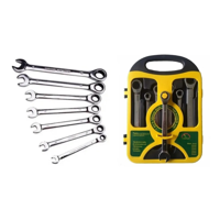 Genérico - Juego De Llaves Punta De Corona Con Chicharra 7 Piezas