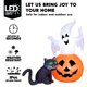 thumbnail image 3 of Inflable Joiedomi 1,5 m Fantasma para Decoración de Halloween con Luces, 3 of 9