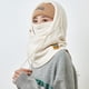 thumbnail image 5 of Mascarilla facial de invierno, cálida máscara de esquí para hombres y mujeres, para clima frío, para motocicleta, bicicleta, ciclismo, calentador de cuello, 5 of 6