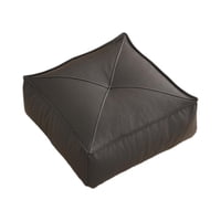 Bothyi - Cojín De Suelo Cuadrado Para Asiento De Futón, Cojín Para Silla De Oficina, Sala De Estar, Color Negro