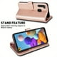 thumbnail image 1 of Premium Leather Wallet Case with Glass Screen Protector and RFID Blocking for Samsung Galaxy A71/A54/A53/A52/A52s/A51/A50/A30s/A34/A33/A32/A23/A21/A20, 1 of 3