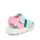 thumbnail image 4 of Sandalia Niño Bubblegummers Bentley Celeste-Rosado, 4 of 6