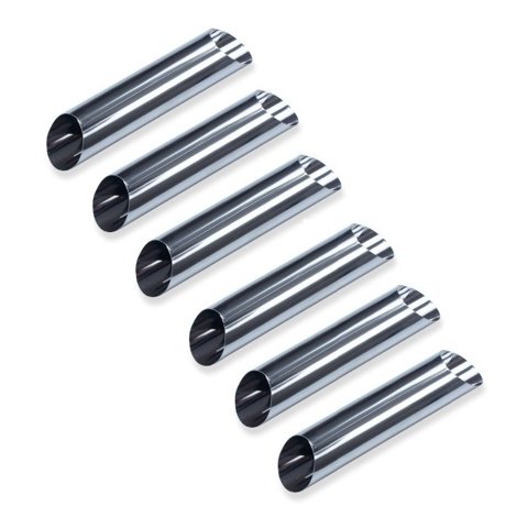 Genérico - Pack X6 Tubos Rollos Molde Para Cannoli Croissant Pan Danes