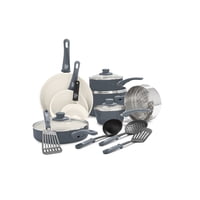 Juego De Utensilios De Cocina Greenlife Soft Grip, 16 Piezas, Cerámica No Tóxica