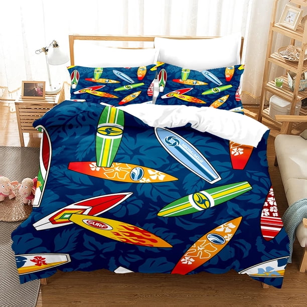 Fashion Scooter Skateboard Bedding Set,Duvet Cover Comforter Bed Set Quilt Cover Pillowcase,King Queen Twin Size Boys Girl Adult