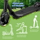 thumbnail image 3 of Monopatín Eléctrico Plegable E-Scooter 60W 24V2000mah Negro, 3 of 6
