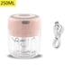 thumbnail image 3 of 1pc 250ml Mini Electric Kitchen Garlic Press And Pestle USB Charging Socket Ginger And Chili Chopper Vegetable Blender Kitchen Utensil Kitchen Stuff Small Kitchen Appliance, 3 of 3