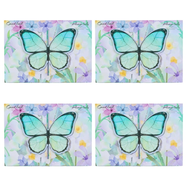 Tarjetas de felicitación de mariposa con sobres, tarjetas de notas en blanco, tarjetas para toda ocasión, cumpleaños, felicitaciones, bodas
