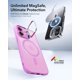 thumbnail image 3 of Funda ESR para iPhone 16 con control de cámara MagSafe, color rosa, 3 of 9