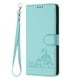 thumbnail image 1 of Funda tipo cartera FOXDOCK para infinix Note 40 Pro 4G con soporte, ranuras, RFID, diseño de gato, 1 of 5