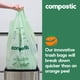 thumbnail image 5 of Bolsas de basura Compostic Home, compostables, 13 galones, 100 unidades, 5 of 8