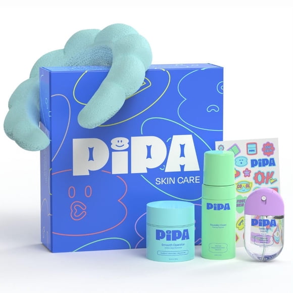Set de cuidado de la piel Pipa Start Young Bundle con limpiador e hidratante