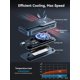 thumbnail image 4 of Carcasa para SSD ACASIS TB501 Pro 80Gbps M.2 NVMe con Ventilador de Enfriamiento, 4 of 9