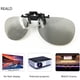 thumbnail image 5 of Gafas 3D con clip, gafas 3D anaglifo para usuarios de gafas, gafas 3D de buena calidad para juegos de PC, fotos y películas 3D., 5 of 8