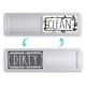 thumbnail image 1 of Never Guess Again with Our 1pc Universal Clean Dirty Sign for Dishwasher or Refrigerator - Magnetic Stainless Steel with Strong Magnet, Standard Size, and Washable Design - Perfect for Keeping Your Di, 1 of 5