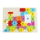 thumbnail image 1 of Abc Letra Rompecabezas De Madera Montessori Animal Letras Bloque Juguetes Para Niños Niñas Tren, 1 of 5