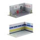 thumbnail image 4 of 2 Piezas 1:32 Estacionamiento Modelo Coche Diecast Garaje Para Diorama StyleM, 4 of 5