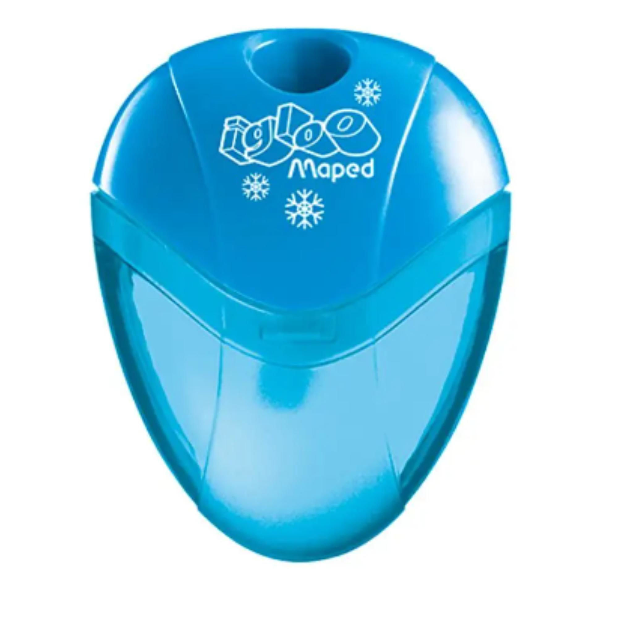 Sacapunta Igloo Simple Color Naranjo 1 Un Maped