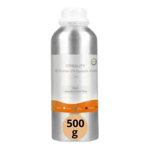 Creality - Resina 3D Lavable Al Agua Piel Clara Para Impresoras 3D 500G | Resinas
