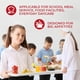 thumbnail image 5 of Bandejas desechables para comida SPARGOS, paquete de 100 unidades, 35,56 cm, compostables, 5 of 7