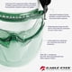 thumbnail image 3 of Gafas de Seguridad Eagle Eyes Antivaho Resistentes a Rayaduras con Protector Facial, 3 of 6