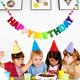 thumbnail image 5 of Guirnalda LAIPIAOSD Feliz Cumpleaños Arcoíris 2 m de Fieltro, 5 of 8