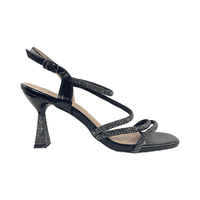 Sandalias De Fiesta Hualunaote Negro Casual Mujer T2212 - Talla 40