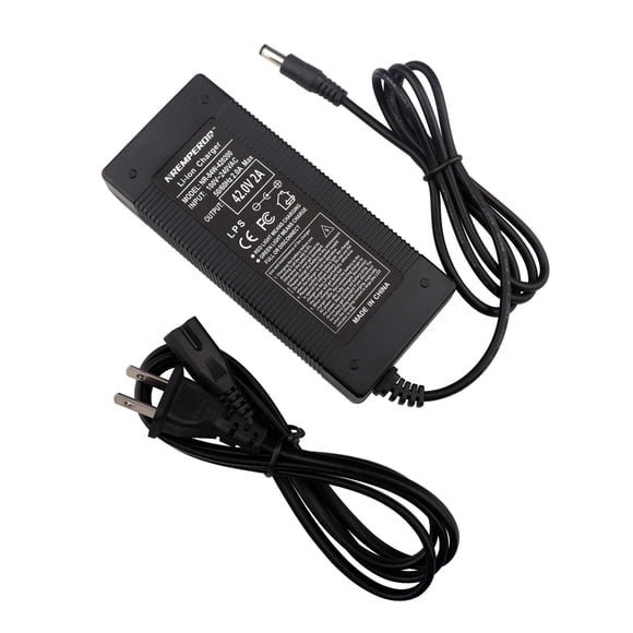 Cargador Li‑ion NREMPEROR 42 V 2 A 100‑240 V