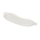 thumbnail image 2 of Alfombrilla De Alimentación Para Perros Y Gatos, Bandeja Antideslizante Para Platos, Lavable Con Borde Elevado, Alfombrilla Para Cuenco Para Mascotas, Color Blanco, 2 of 5