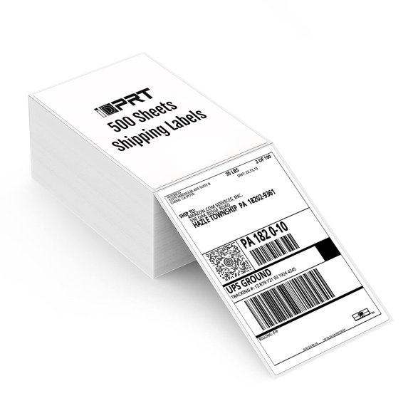 Etiquetas térmicas de envío directo iDPRT 4x6 500 por pila