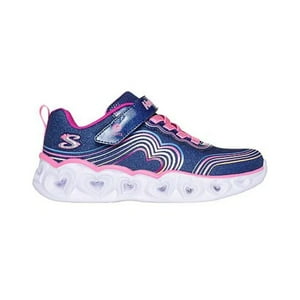 Zapatillas Urbanas Skechers Heart Lights Infantil | 302689L-Nvmt - Talla 30