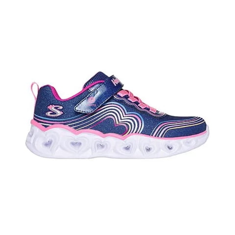 Zapatillas Urbanas Skechers Heart Lights Infantil | 302689L-Nvmt - Talla 31